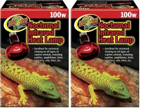 B0CP64KGNT ZOO MED Nocturnal Infrared Heat Lamp Reptile