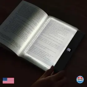 B0DZ2RLX82 ZWJFDCBD Book Light Rechargeable Led Flat Reading