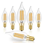 Hizashi E12 Candelabra Bulb 60 Watt 2700k Soft Warm White, Dimmable Led. Fixed Price $29.49.