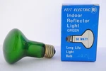 Feit Electric 50r20 Green Indoor Reflector Light Bulb 50 Watt R20 130volt Nib. Fixed Price $5.54.