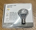Ikea 103.658.34 Ledare Led Bulb E17 Reflector R14 400 Lm, Warm Dimming Dimmable. Fixed Price $28.97.