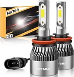 Mifmia H11/h8/h9/h16 Led Light Bulbs Pair 25000lm 6500k Cool White 700% Brighter. Fixed Price $56.95.