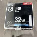 Feit 18-watt 4 Ft. T8 G13 Type A Plug Daylight 5000k (25-pack). Fixed Price $85.49.
