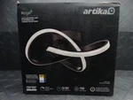 Artika Morgan 13in 1-light Black 5cct Selectable Led Flush Mount Ceiling Light. Fixed Price $47.99.