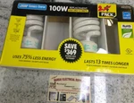 ( Pack Of 2) Feit Conserv-energy /440078/ 100w Replacement 23w (9eb2. Fixed Price $14.99.