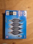 Candelabra Base Chandelier Led Bulb 25w Equivalent Dimmable 4 Pk Great Value. Fixed Price $10.95.