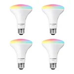 Sylvania Wifi Led Smart Br30 Light Bulb 65w Full Color Tunable White (4-pack). Fixed Price $84.24.