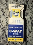 Vintage Ge 3-way Light Bulb 100/200/300w Mogul Base E39 Soft White. Fixed Price $18.00.