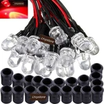 Ltvystore 20pack 10mm 12v White Led Pre Wired Prewired 7.87 Inch Lamp Light B.... Fixed Price $18.40.