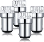 Honoson 4 Pieces Led 90 Bulb 1004 Marine Replacement Ba15d For. Fixed Price $13.55.