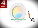 Philips 5/6" Led Recessed 8.5w Can Retrofit Kit- 75w Replmt, Dimmable, 4 Pack. Fixed Price $34.95.
