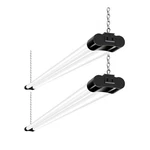 Hykolity 2 Pack 4ft Linkable Led Shop Light For Garage, 4400lm, 42w, 5000.... Fixed Price $40.46.
