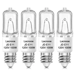 Jde11 120v 100w Halogen Light Bulbs (replacement E11 Led Bulb), T4 Warm White. Fixed Price $13.45.
