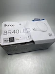 Sunco 7 Pack Br40 Led Light Bulbs, Indoor Flood Lights, Recessed Can Bulb,. Fixed Price $33.00.