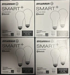 4x Sylvania Smart+ Bluetooth 60w Equivalent Full Color A19 Led Light Bulb. Fixed Price $34.99.