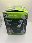 2 Pack-greenlite - Energy Saving Led Flexible Desk Lamps. Brand New! 30,000hrs. Fixed Price $8.00.
