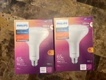 Philips Ultra Definition Br40 E26 Medium Led Floodlight Bulb, Soft White 2 Pack. Fixed Price $10.00.