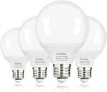 G25 Led Light Bulb, Round Vanity Bulbs For Bathroom, 40w Equivalent, D. Fixed Price $18.91.