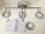Eglo Naudella 31361a 3-light Chrome Track Lighting Light Kit - See Description. Fixed Price $56.88.