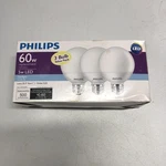 3 Pack Philips Led Light Bulbs 60w Soft White G25 Globe Style Energy Saving. Fixed Price $11.40.