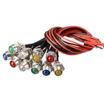 Uxcell 8mm Metal Led Indicator Lights, 24v Ac/dc Panel Mount, 10pcs. Fixed Price $18.90.