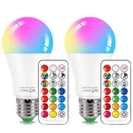 Dasinko Led Color Changing Light Bulb With Remote 2 Count (pack Of 1), Pack. Fixed Price $25.38.