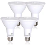 4 Pack Par30 Led Bulb 90 Cri 100 Watt Replacement Title 20 Ul Listed 850 Lumen D. Fixed Price $25.99.