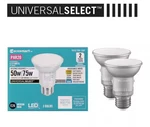 Ecosmart Universal Select 50/75-watt Equivalent Par20 Dimmable Adjustable Beam. Fixed Price $23.95.