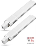 2-pack 6w Led Gx23 Pl Lamp Gx23d - 2-pin Base 13w Daylihgt White 6000k. Fixed Price $37.38.