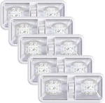 5 Pack Rv Led Ceiling Double Dome Light Fixture On/off Switch Interior Lighting. Fixed Price $49.82.