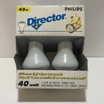 Vtg Philips 60 Soft White Director Bulbs Watt Hi Hats Art (2 Pack). Fixed Price $19.99.
