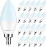 20 Pack Chandelier Light Bulbs 60 Watt Equivalent, Candelabra Led Bulbs, E. Fixed Price $45.99.