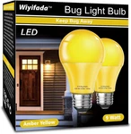 Wiyifada Led Bug Light Bulbs Outdoor 2 Pack, 9w Amber Bulbs, 100w Equivale. Fixed Price $15.95.