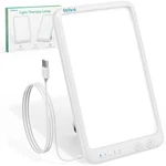Fitfirst Light Lamp - 10000 Lux Sun Lamp, Gift For Women, 4 Adjustable Brightnes. Fixed Price $55.84.