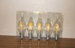 New In Box Volxon Led Candelabra Bulbs 5 Pack. Fixed Price $12.89.