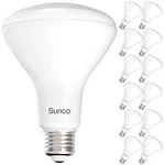 Sunco 12 Pack Br30 Light Bulbs Led, Recessed Count (pack Of 1), White 27k. Fixed Price $49.49.