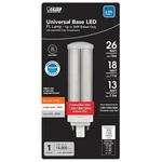 Feit Electric Universal Pl Lamp Horizontal 4-pin Led Bulb 3-color G24q-1. Fixed Price $14.00.