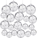 20pcs Disco Mirror Balls Silver Hanging Ball For 50s 60s 70s Dj Light E.... Fixed Price $16.54.