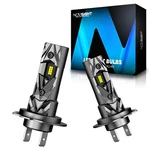 Novsight H7 Led Headlight Kit High Low Beam Bulbs 20000lm Ultra Bright No Error. Fixed Price $26.09.