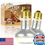 Repti Zoo 2-pack 75w Heat Lamp Intense Basking Spot Uva Natural Sunlight Reptile. Fixed Price $27.52.