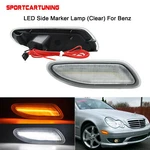 White Led Lights Bar Bumper Side Marker For Benz 2001-2007 Mercedes W203 C Class. Fixed Price $48.59.