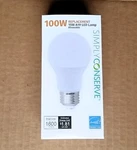 6 Of Simply Conserve L15a1950kencl A19 15w 5000k Led Light Bulb 100w Equal. Fixed Price $27.99.