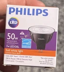 Philips 7w Mr16 Led 3000k Flood 25d Dimmable Bulb - 50w Lot Of 10 Lamps. Fixed Price $120.00.
