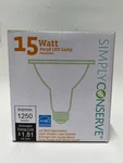 Simply Conserve 15 Watt Led Warm White Flood Light Par38 Lpar38d15w-27k. Fixed Price $14.89.