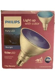 Philips Party Led Indoor/outdoor Light Bulb 13.5 Watt Blue. Fixed Price $14.90.