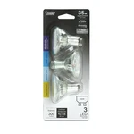 Feit Electric Mr16 Led Reflector Light Bulb, 35w 3 Count (pack Of 1), Silver. Fixed Price $14.12.
