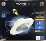 Led Reveal 6" Ge Dimmable Replacement Indoor Swivel Head Recessed Downlight. Fixed Price $12.95.