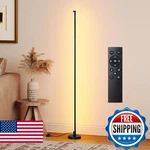 Mudodi Corner Lamp, Minimalist Floor Lamp With Remote Control, Dimmable L. Fixed Price $70.10.