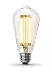 2 Feit Electric 60-watt Soft White Visible Filament St19 Led Bulbs - New. Fixed Price $16.99.