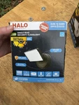 Halo Bronze Led Single Head Outdoor Flood Light 3000 Lumens Dusk-to-dawn. Fixed Price $13.86.